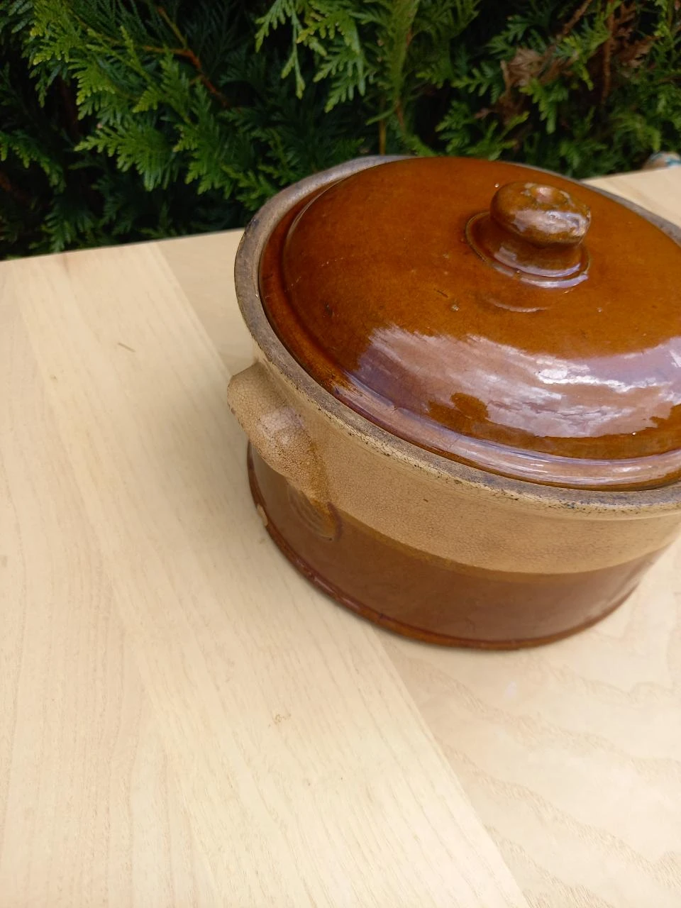 Terrina antigua de terracota – photo 3